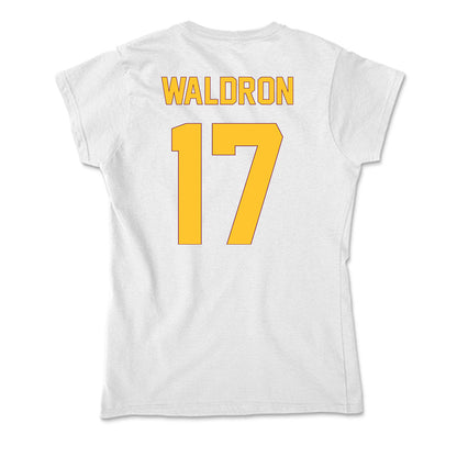 Arizona State - NCAA Men's Ice Hockey : Johnny Waldron - Classic Shersey Soft Style Women’s T-Shirt-1