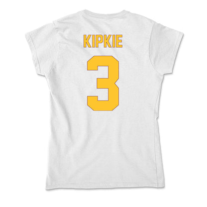 Arizona State - NCAA Men's Ice Hockey : Justin Kipkie - Classic Shersey Soft Style Women’s T-Shirt-1