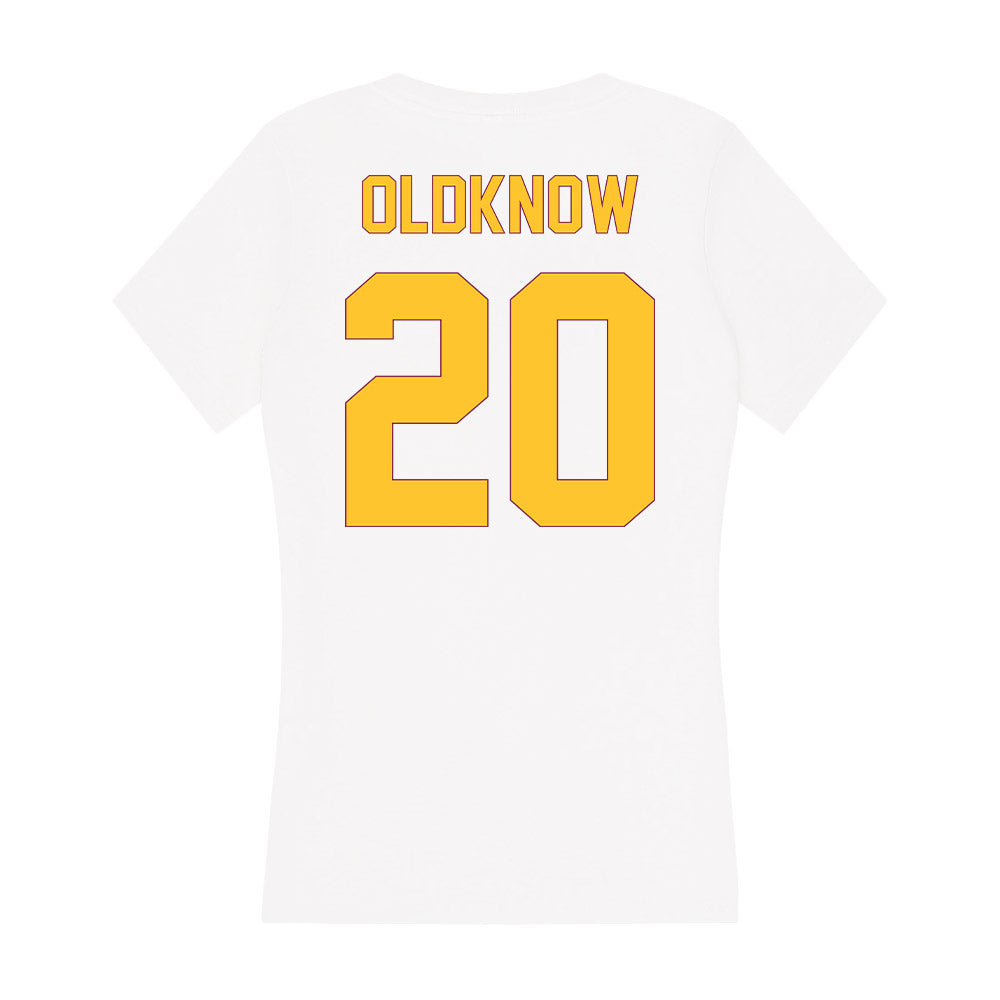 Arizona State - NCAA Women's Lacrosse : Lydia Oldknow - Classic Shersey Women's V-Neck T-Shirt-1