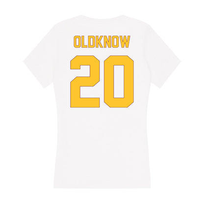 Arizona State - NCAA Women's Lacrosse : Lydia Oldknow - Classic Shersey Women's V-Neck T-Shirt-1