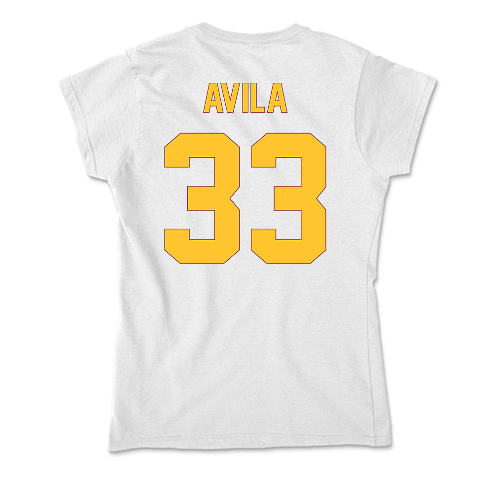 Arizona State - NCAA Softball : Yazzy Avila - Classic Shersey Soft Style Women’s T-Shirt-1