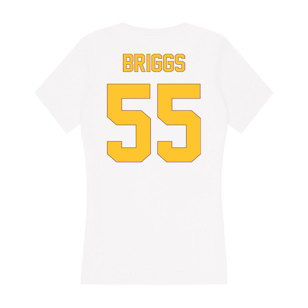 Arizona State - NCAA Football : Cade Briggs - Classic Shersey Women's V-Neck T-Shirt-1