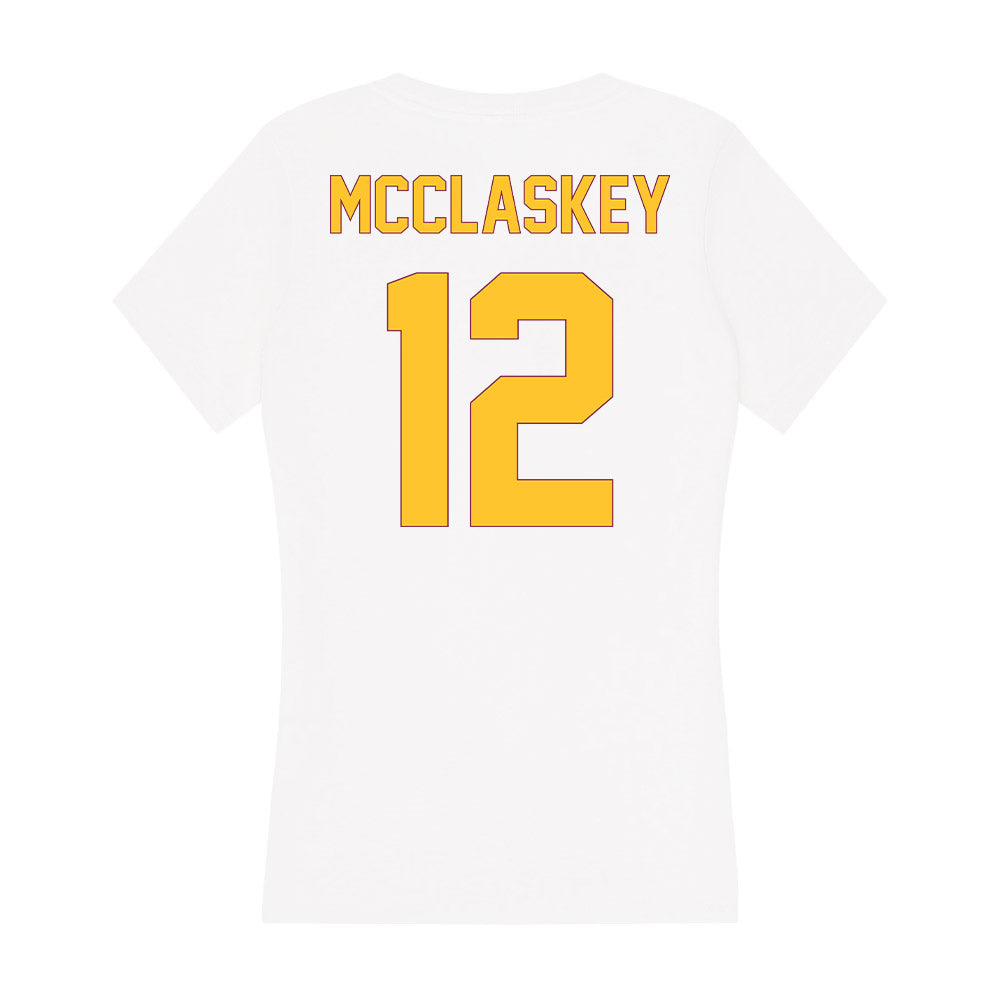 Arizona State - NCAA Men's Water Polo : Hannah McClaskey - Classic Shersey Women's V-Neck T-Shirt-1