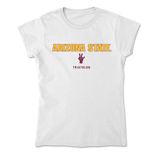 Arizona State - NCAA Triathlon : MJ Lopez Aguirre - Classic Shersey Soft Style Women’s T-Shirt-0