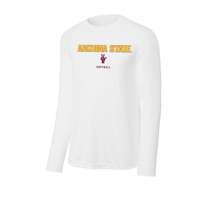 Arizona State - NCAA Softball : Yannixa Acuna - Classic Shersey Activewear Long Sleeve T-Shirt-0