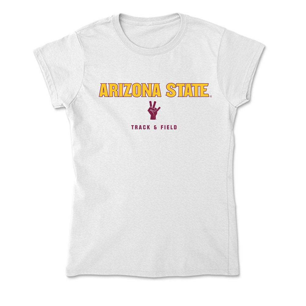 Arizona State - NCAA Men's Track & Field : Samantar Musse - Classic Shersey Soft Style Women’s T-Shirt-0