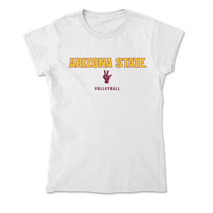 Arizona State - NCAA Women's Volleyball : Tatum Parrott - Classic Shersey Soft Style Women’s T-Shirt-0