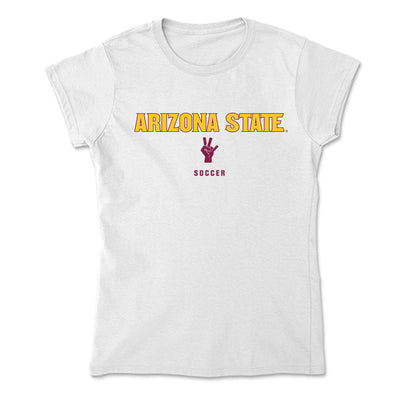 Arizona State - NCAA Women's Soccer : Addison Baltodano - Classic Shersey Soft Style Women’s T-Shirt-0