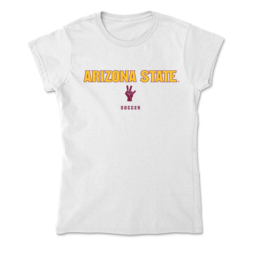 Arizona State - NCAA Women's Soccer : Oona Hartman - Classic Shersey Soft Style Women’s T-Shirt-0