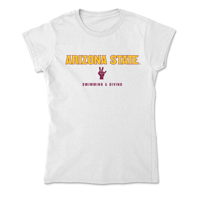 Arizona State - NCAA Men's Swimming & Diving : Ilya Kharun - Classic Shersey Soft Style Women’s T-Shirt-0