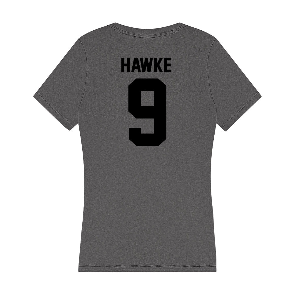 Wake Forest - NCAA Baseball : Austin Hawke - Women's V-Neck T-Shirt-1