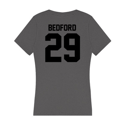 Wake Forest - NCAA Baseball : Matt Bedford - Women's V-Neck T-Shirt-1