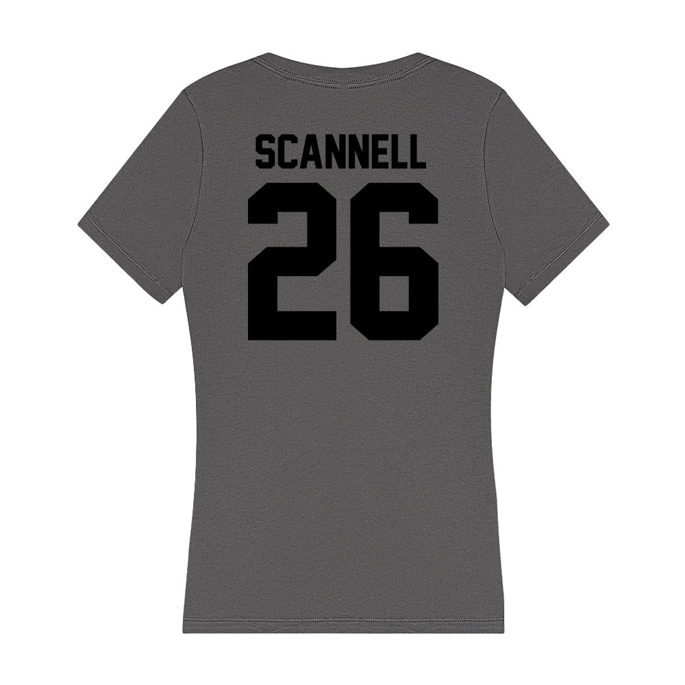 Wake Forest - NCAA Baseball : Matt Scannell - Women's V-Neck T-Shirt-1