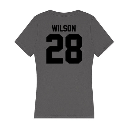 Wake Forest - NCAA Women's Soccer : Carly Wilson - Women's V-Neck T-Shirt-1