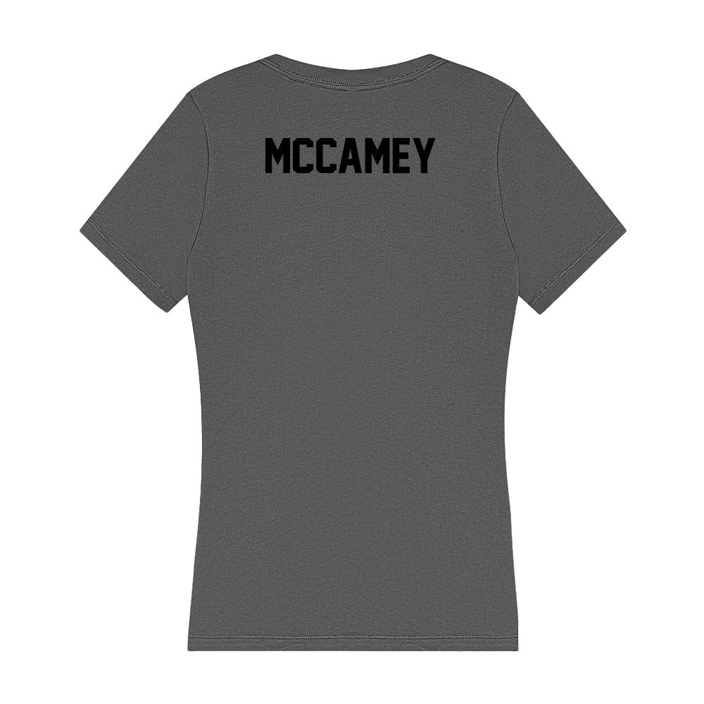 Wake Forest - NCAA Men's Track & Field : Brenner McCamey - Women's V-Neck T-Shirt-1