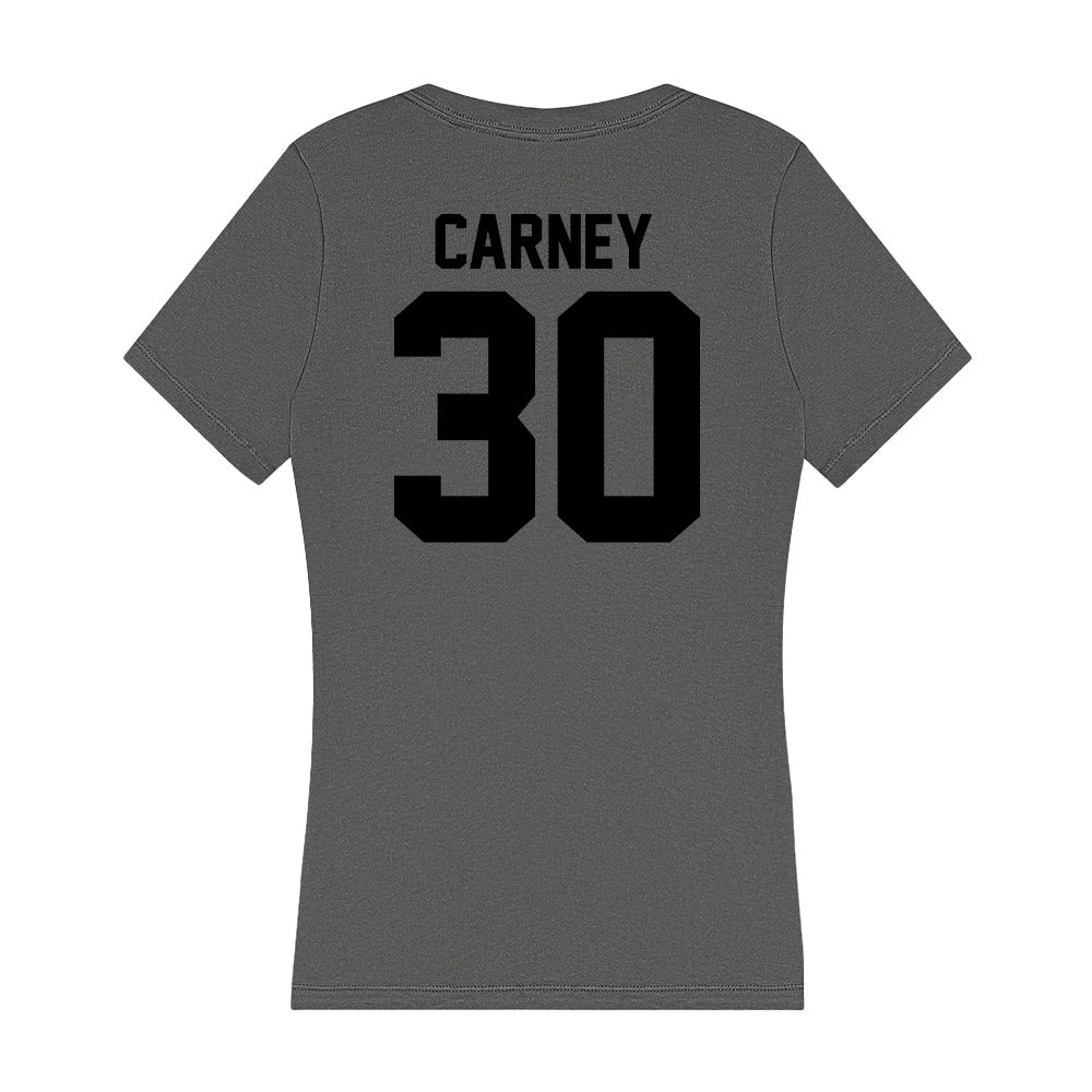 Wake Forest - NCAA Football : Tate Carney - Women's V-Neck T-Shirt-1