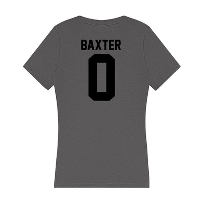 Wake Forest - NCAA Baseball : Cuyler Baxter - Women's V-Neck T-Shirt-1