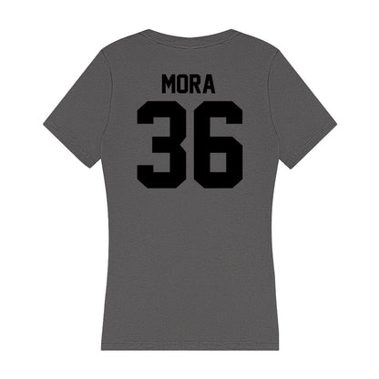 Wake Forest - NCAA Football : Ivan Mora - Women's V-Neck T-Shirt-1