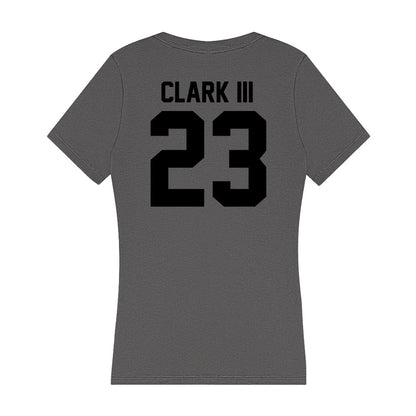 Wake Forest - NCAA Football : Ty Clark III - Women's V-Neck T-Shirt-1