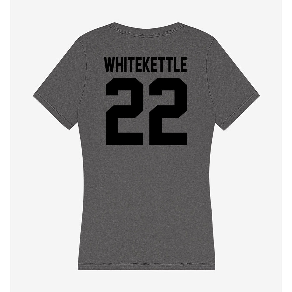 Wake Forest - NCAA Women's Volleyball : Ryleigh Whitekettle - Women's V-Neck T-Shirt-1