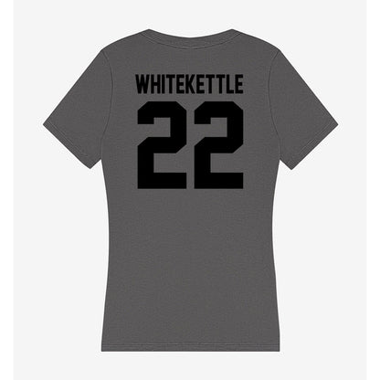 Wake Forest - NCAA Women's Volleyball : Ryleigh Whitekettle - Women's V-Neck T-Shirt-1
