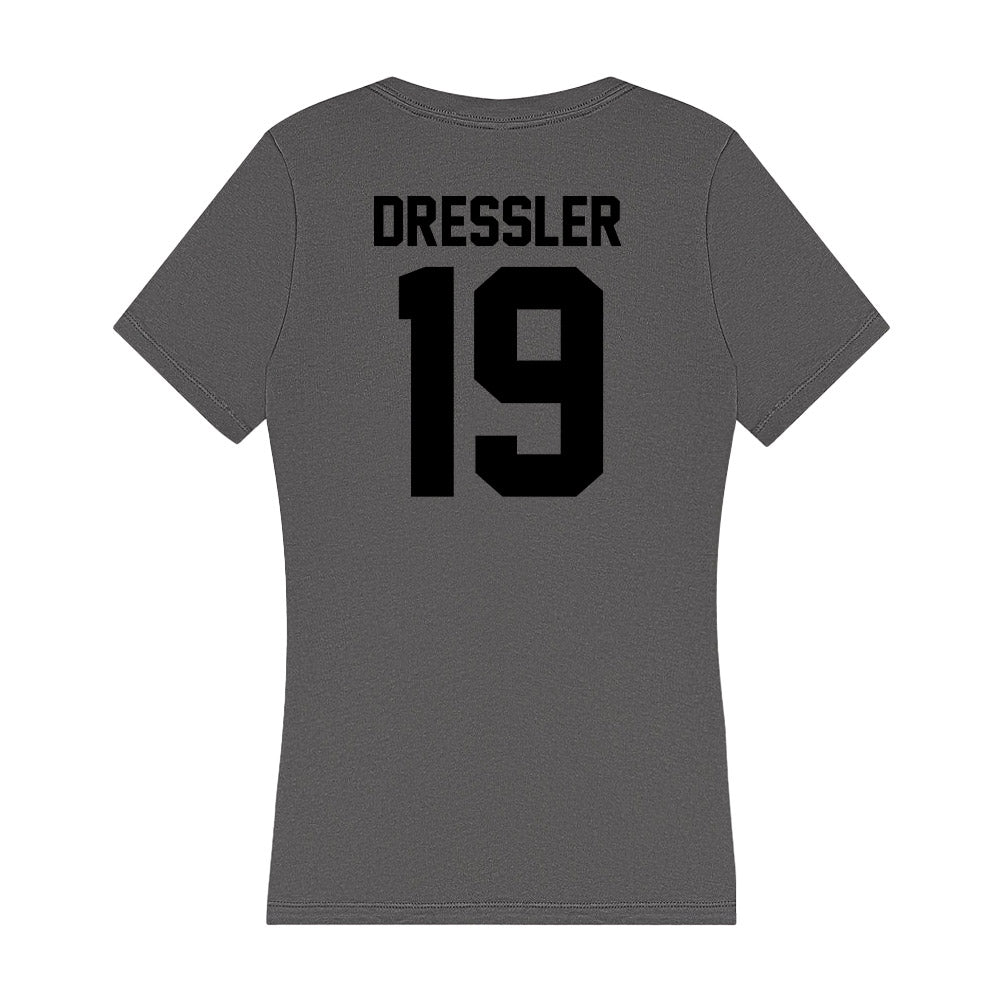 Wake Forest - NCAA Baseball : Troy Dressler - Women's V-Neck T-Shirt-1