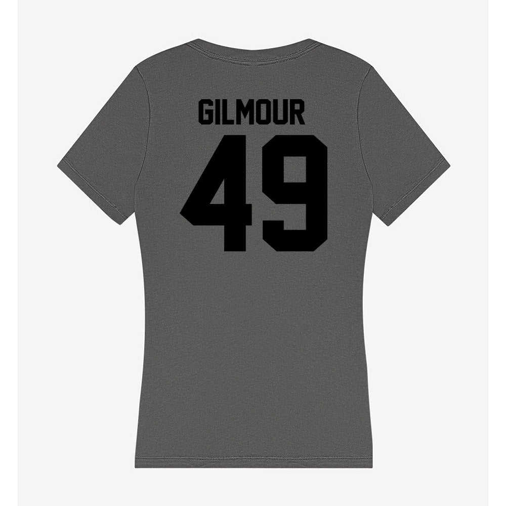 Wake Forest - NCAA Football : Eli Gilmour - Women's V-Neck T-Shirt-1