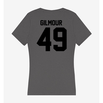 Wake Forest - NCAA Football : Eli Gilmour - Women's V-Neck T-Shirt-1