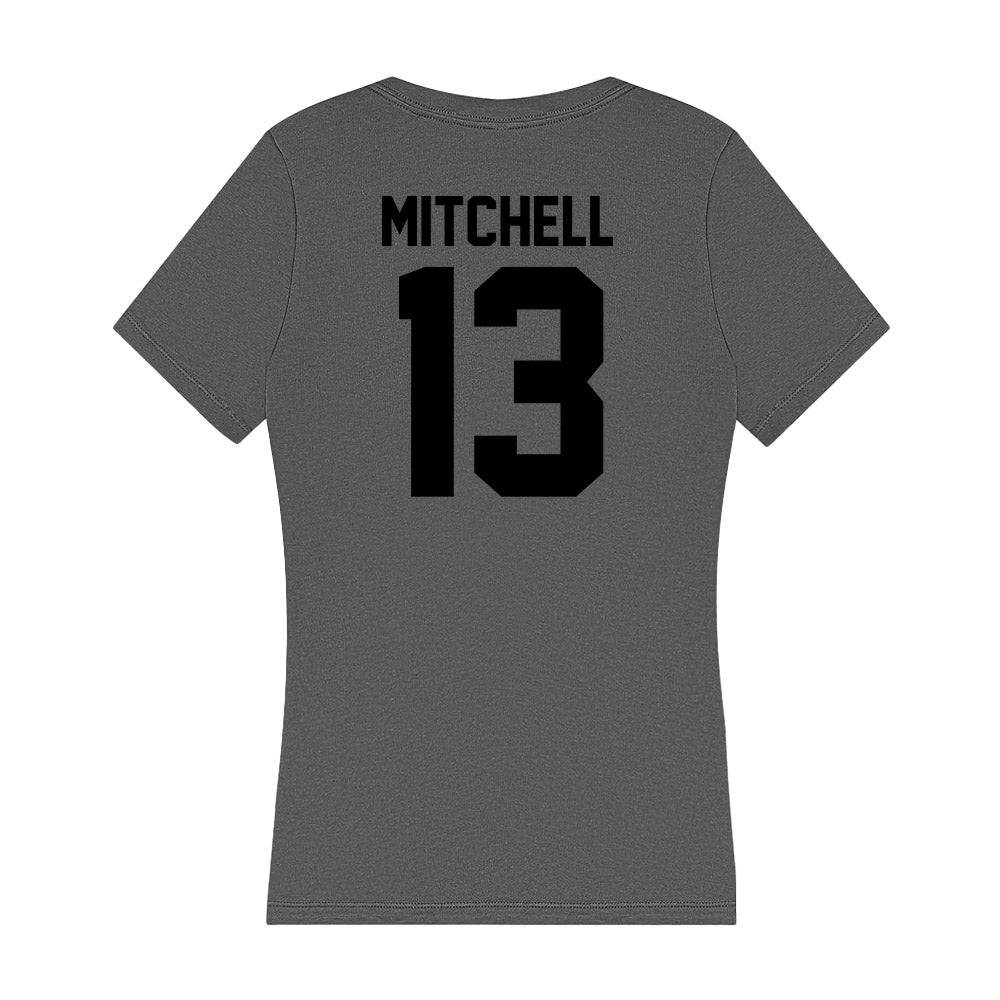 Wake Forest - NCAA Baseball : Robert Mitchell - Women's V-Neck T-Shirt-1