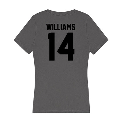 Wake Forest - NCAA Baseball : Javar Williams - Women's V-Neck T-Shirt-1