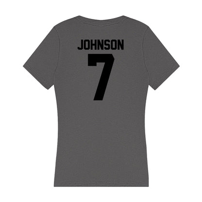 Wake Forest - NCAA Women's Soccer : Kristin Johnson - Women's V-Neck T-Shirt-1