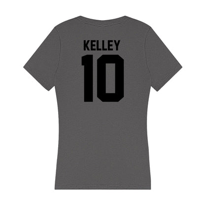 Wake Forest - NCAA Football : C'Darius Kelley - Women's V-Neck T-Shirt-1