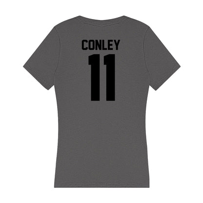 Wake Forest - NCAA Women's Basketball : Raegyn Conley - Women's V-Neck T-Shirt-1