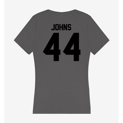 Wake Forest - NCAA Women's Basketball : Emily Johns - Women's V-Neck T-Shirt-1