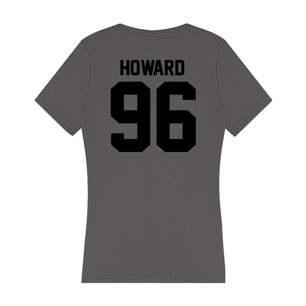 Wake Forest - NCAA Football : kendal howard - Women's V-Neck T-Shirt-1