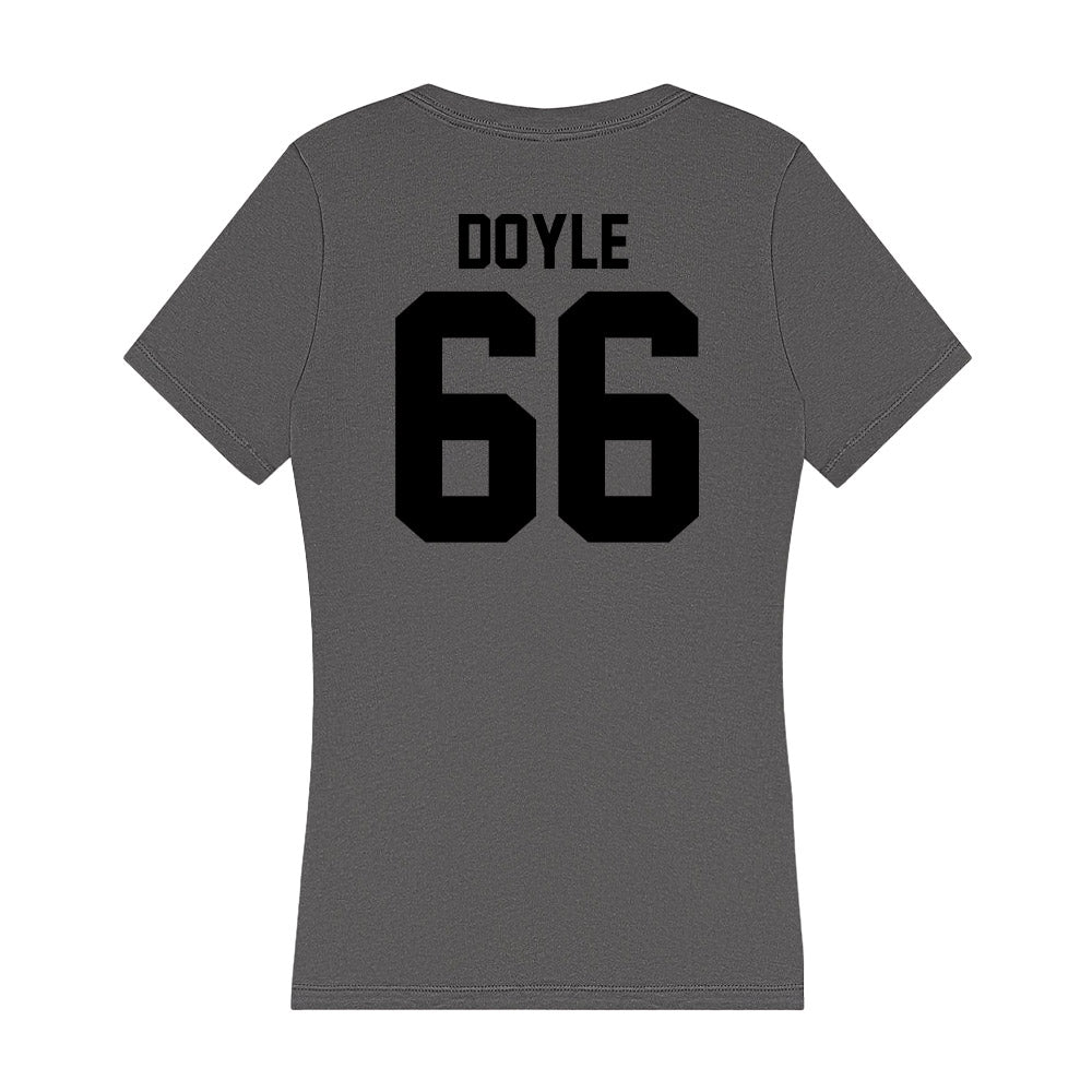 Wake Forest - NCAA Football : Cale Doyle - Women's V-Neck T-Shirt-1