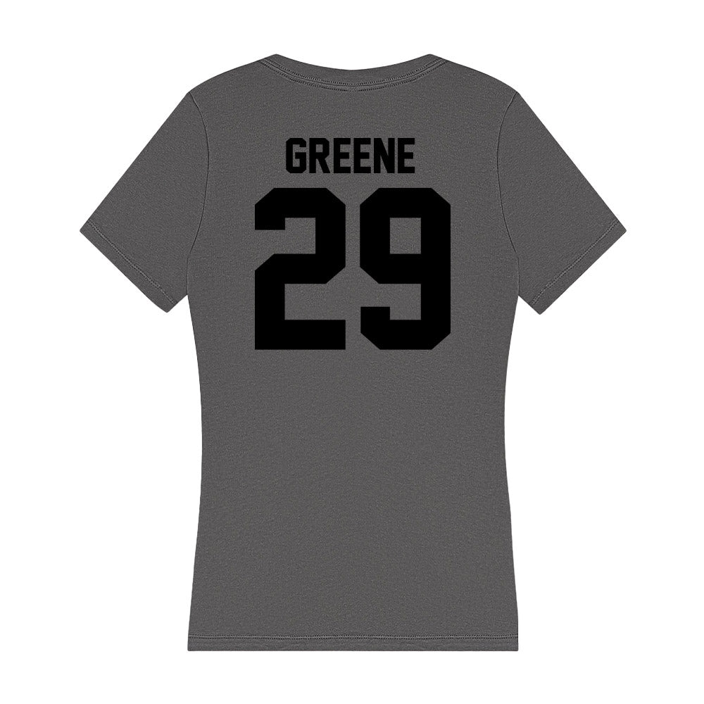 Wake Forest - NCAA Football : Christian Greene - Women's V-Neck T-Shirt-1