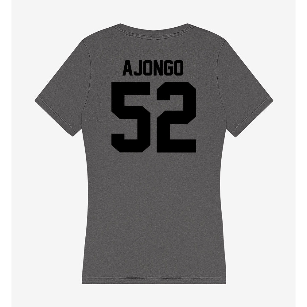 Wake Forest - NCAA Football : Uber Ajongo - Women's V-Neck T-Shirt-1