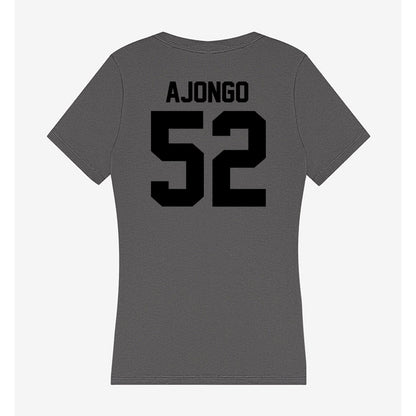 Wake Forest - NCAA Football : Uber Ajongo - Women's V-Neck T-Shirt-1