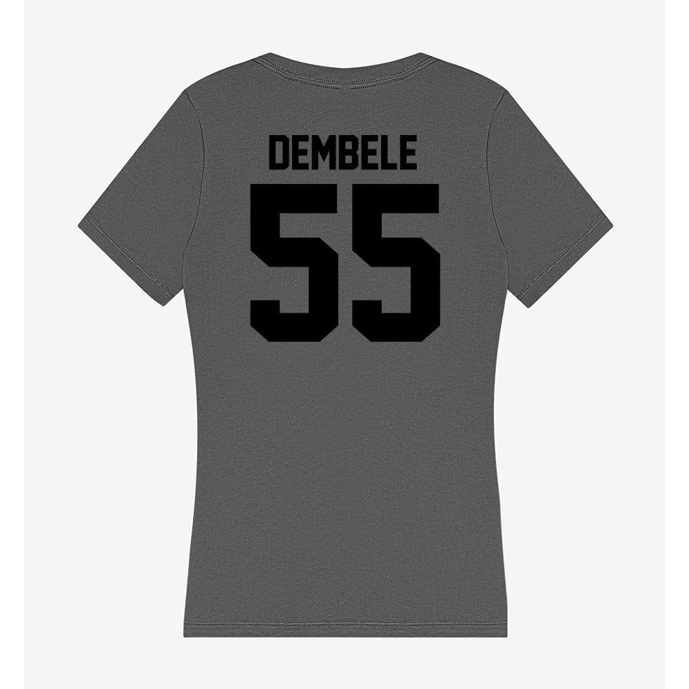 Wake Forest - NCAA Football : Kadear Dembele - Women's V-Neck T-Shirt-1