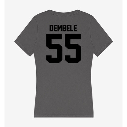 Wake Forest - NCAA Football : Kadear Dembele - Women's V-Neck T-Shirt-1