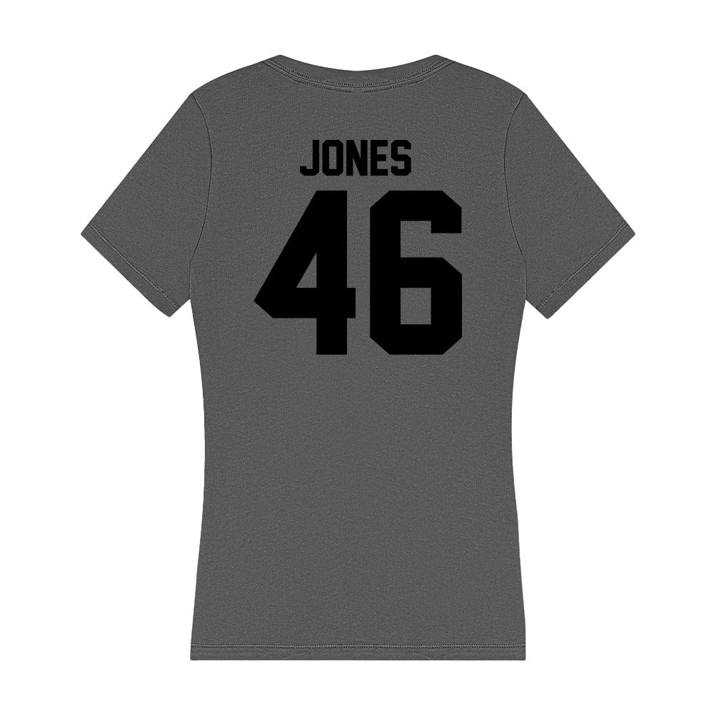 Wake Forest - NCAA Baseball : Charlie Jones - Women's V-Neck T-Shirt-1