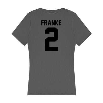 Wake Forest - NCAA Women's Volleyball : Olivia Franke - Women's V-Neck T-Shirt-1