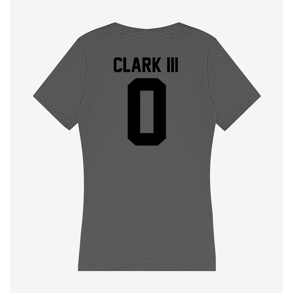Wake Forest - NCAA Football : Ty Clark III - Women's V-Neck T-Shirt-1