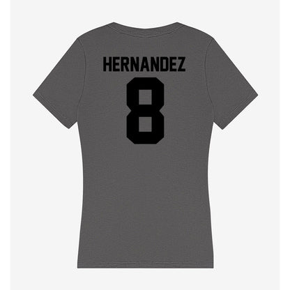 Wake Forest - NCAA Football : Carlos Hernandez - Women's V-Neck T-Shirt-1