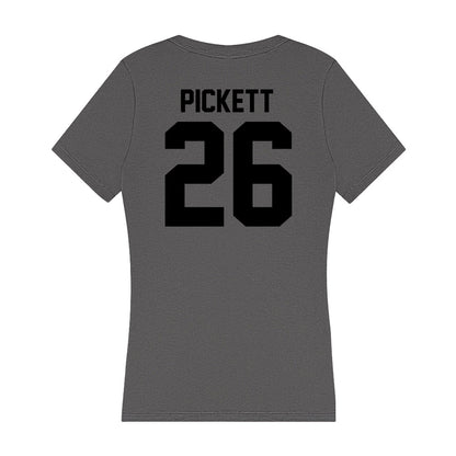 Wake Forest - NCAA Football : Drew Pickett - Women's V-Neck T-Shirt-1