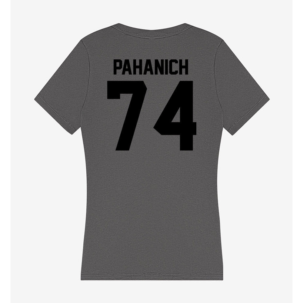 Wake Forest - NCAA Football : Nathan Pahanich - Women's V-Neck T-Shirt-1