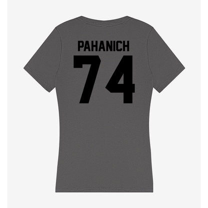 Wake Forest - NCAA Football : Nathan Pahanich - Women's V-Neck T-Shirt-1