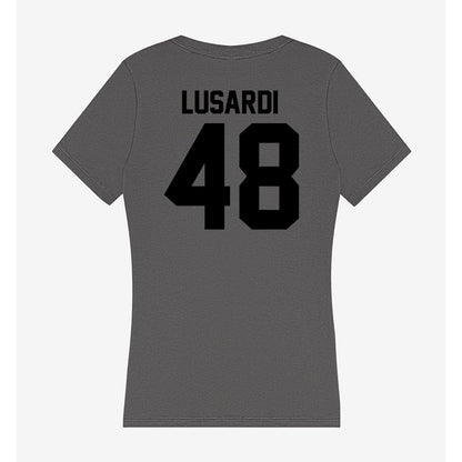 Wake Forest - NCAA Football : Matthew Lusardi - Women's V-Neck T-Shirt-1