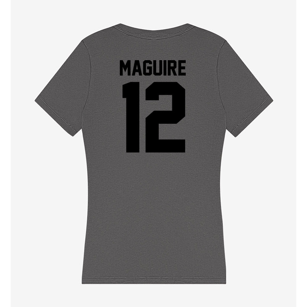 Wake Forest - NCAA Women's Soccer : Aislynn Maguire - Women's V-Neck T-Shirt-1